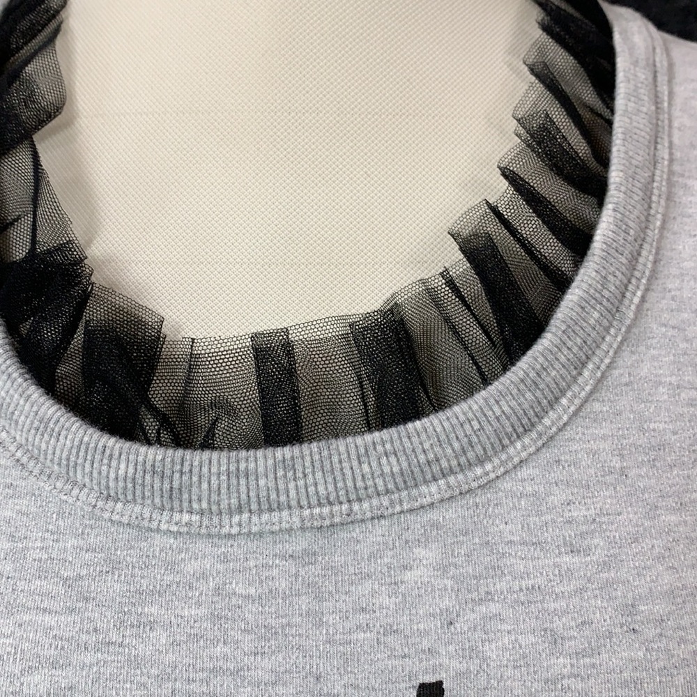 Moschino  Couture “I don’t speak Italian… gray top - Picture 3 of 8